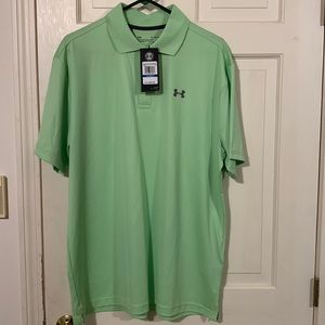 Mens Under Armor golf polo NWT size XL.